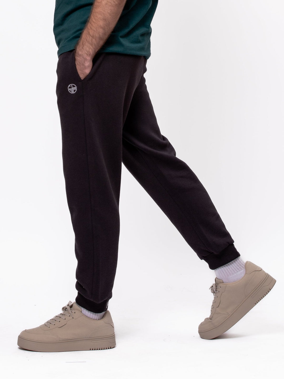 Essential Unisex Jogger Jet Black - FLGD