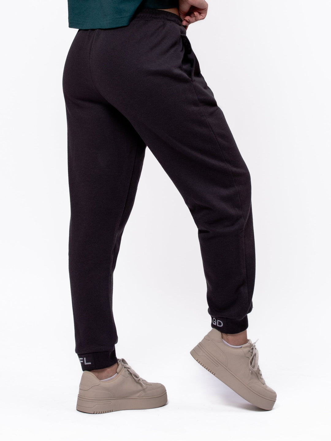 Essential Unisex Jogger Jet Black - FLGD