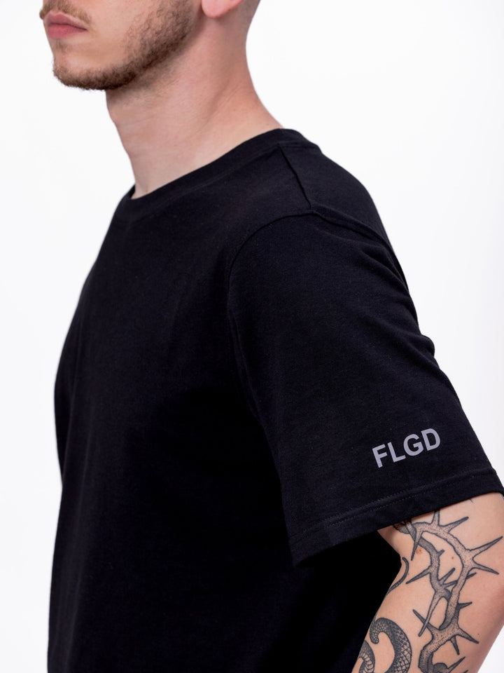 Men’s Ultimate Comfort T-Shirt Jet Black - FLGD